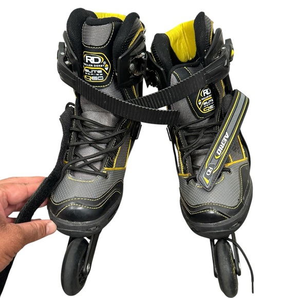 Roller Derby RD Aerio Elitę Series Q60 Men's Inline Skates Blades Size 8 - Picture 4 of 8
